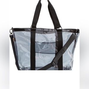Beis Transparent Beach 🏝️ Tote